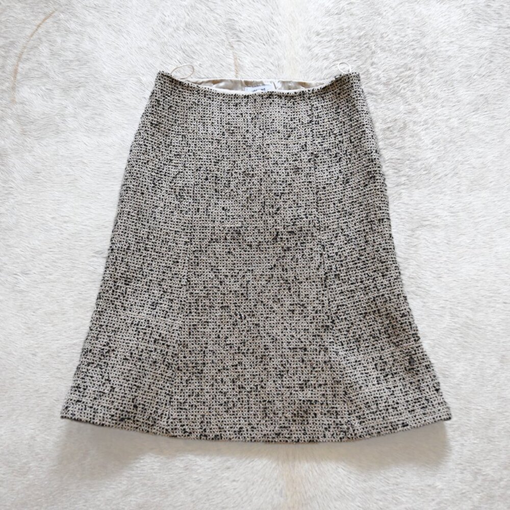🖤 Vintage Moschino Wool Tweed Skirt – Made in Italy- Size 4* 🖤